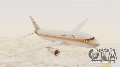 Airbus A320-200 Japanese Air Force One para GTA San Andreas