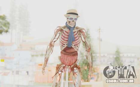 Skeleton with Hat and Glasses para GTA San Andreas