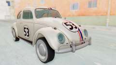Volkswagen Beetle 1200 Type 1 1963 Herbie para GTA San Andreas