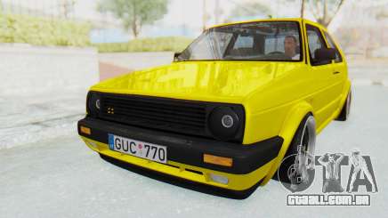 Volkswagen Golf Mk2 Lemon para GTA San Andreas