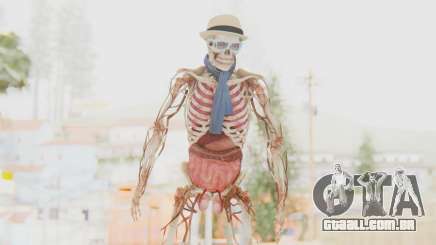 Skeleton with Hat and Glasses para GTA San Andreas