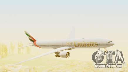 Boeing 777-300ER Emirates para GTA San Andreas