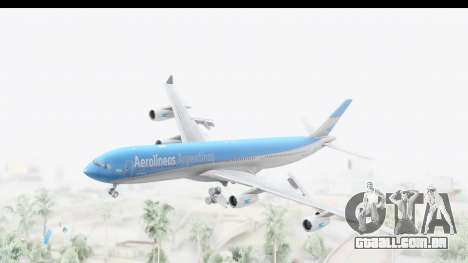 Airbus A340-300 Aerolineas Argentinas para GTA San Andreas