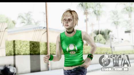Silent Hill 3 - Heather Sporty Green Get A Life para GTA San Andreas