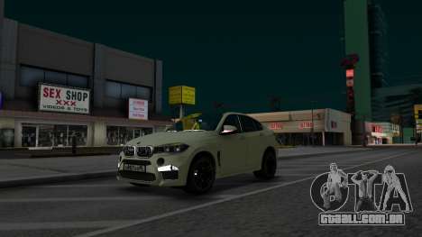 BMW X6M Bulkin Edition para GTA San Andreas