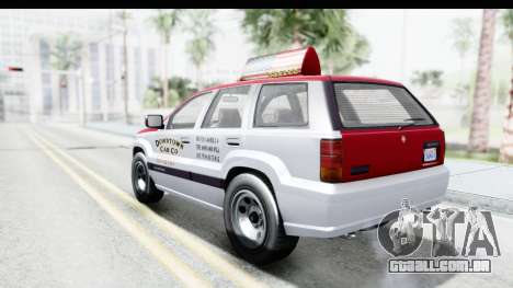 GTA 5 Canis Seminole Downtown Cab Co. Taxi para GTA San Andreas