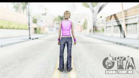 Silent Hill 3 - Heather Sporty Neon Pink para GTA San Andreas