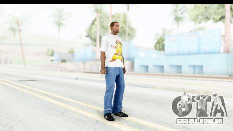 T-Shirt Pokemon Go Pikachu para GTA San Andreas