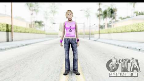 Silent Hill 3 - Heather Sporty Neon Pink para GTA San Andreas