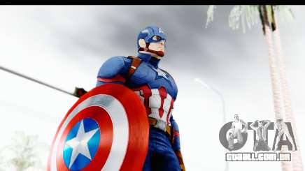 Marvel Heroes - Capitan America CW para GTA San Andreas