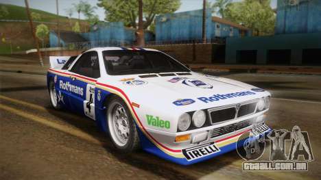 Lancia Rally 037 Stradale (SE037) 1982 IVF Dirt2 para GTA San Andreas