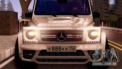 Mercedes-Benz G65 para GTA San Andreas