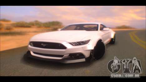 Ford Mustang 2015 Liberty Walk LP Performance para GTA San Andreas