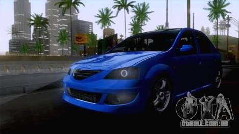 Dacia Logan Cocalar Edition para GTA San Andreas