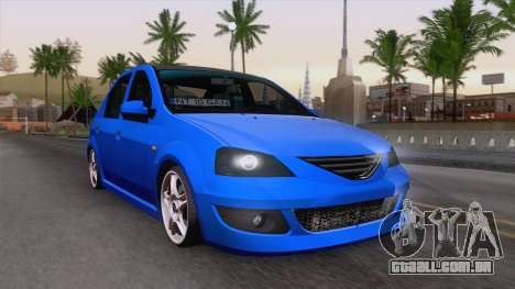 Dacia Logan Cocalar Edition para GTA San Andreas