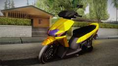 Honda Vario Yellow Shines para GTA San Andreas