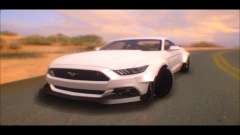 Ford Mustang 2015 Liberty Walk LP Performance para GTA San Andreas