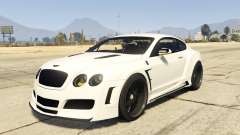 Undercover Bentley Continetal GT 1.0 para GTA 5