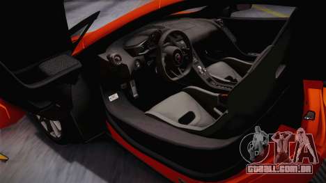 McLaren 675LT 2015 5-Spoke Wheels para GTA San Andreas