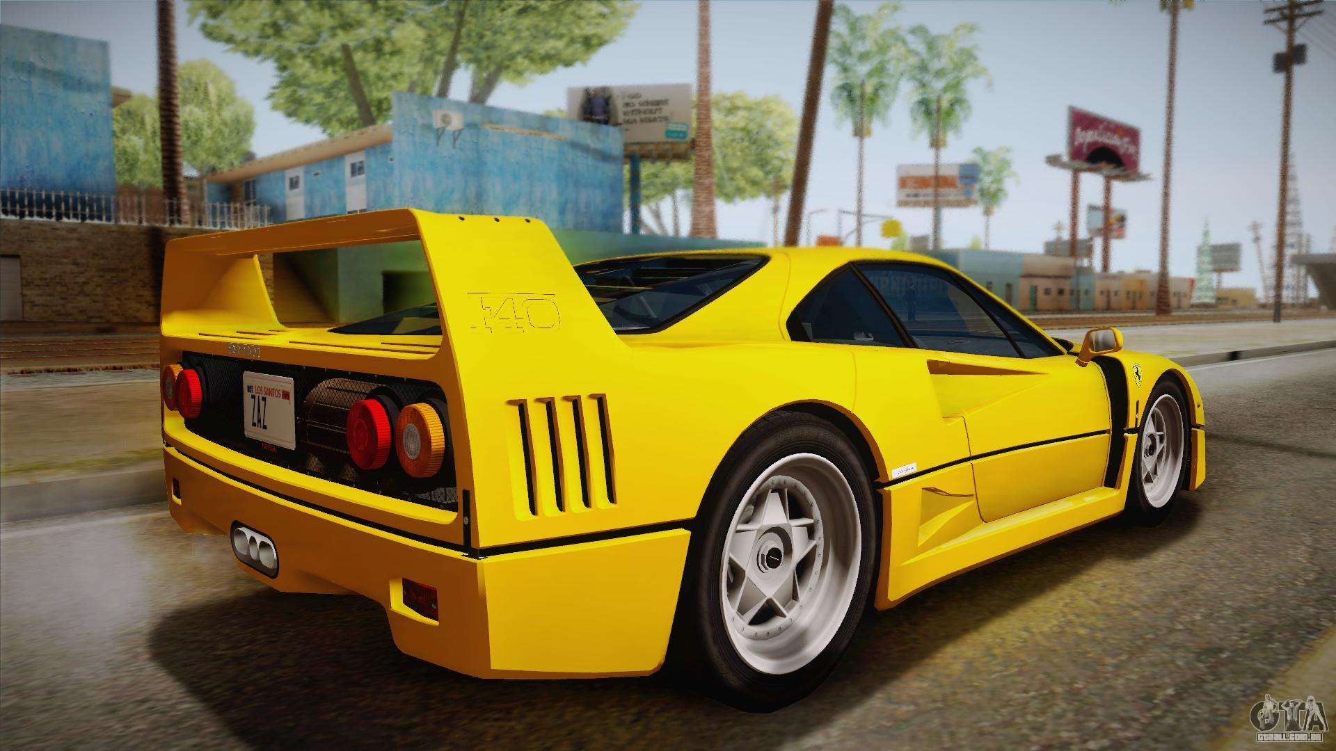 Download Ferrari F40 (US Spec) 1989 for GTA San Andreas