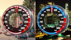 Velocímetro GTA SA Estilo V16x9 (widescreen) para GTA San Andreas