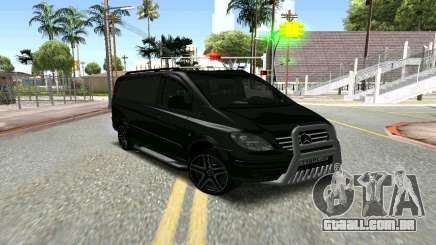 Mercedes-Benz Vito чёрный para GTA San Andreas