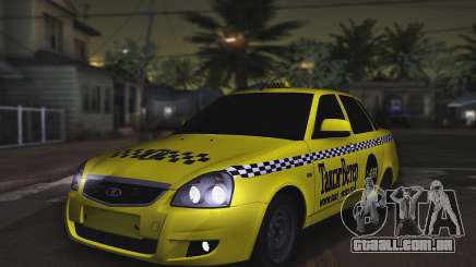Lada Priora Táxi-O Vento para GTA San Andreas