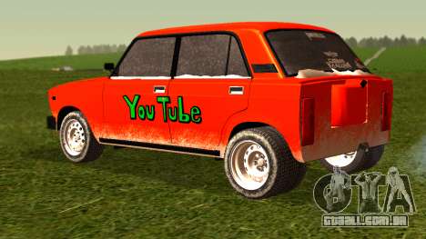 VAZ 2105 patch 4.0 para GTA San Andreas