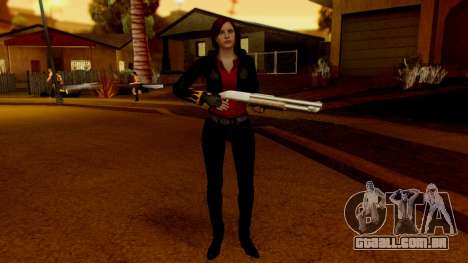 Resident Evil Revelations 2 - Claire Biker para GTA San Andreas