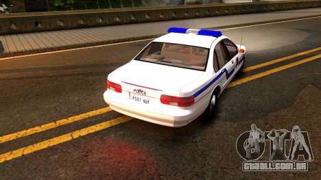 Chevy Caprice Hometown Police 1996 para GTA San Andreas