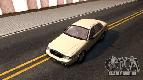 Ford Crown Victoria Unmarked 2009 para GTA San Andreas