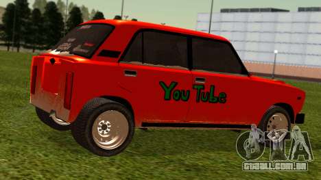 VAZ 2105 patch 4.0 para GTA San Andreas