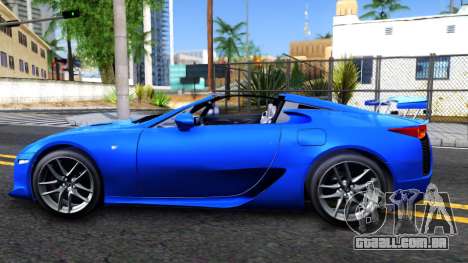 Lexus LFA para GTA San Andreas