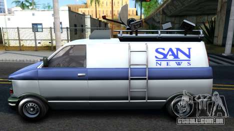 GTA V Declasse Burrito News para GTA San Andreas