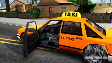 Taxi From LCS para GTA San Andreas