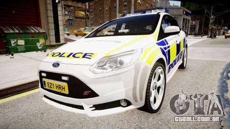 Ford Focus 2013 Swedish Police para GTA 4