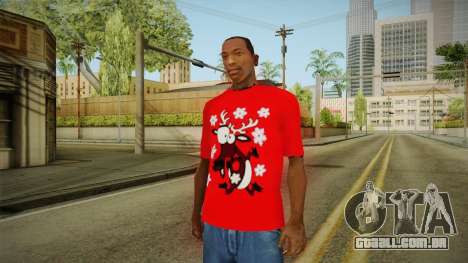 T-shirt com um Cervo para GTA San Andreas