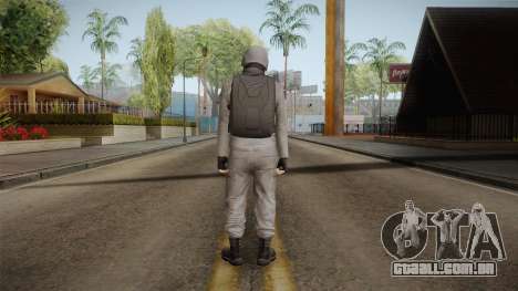 GTA Online Military Skin Grey-Gris para GTA San Andreas