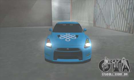 Nissan GTR Egoísta de 2011 (a Bandeira do cazaqu para GTA San Andreas