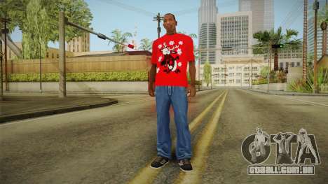 T-shirt com um Cervo para GTA San Andreas