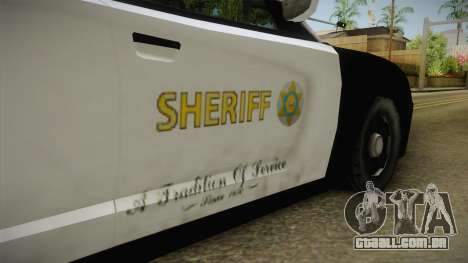 Dodge Charger Sheriff para GTA San Andreas