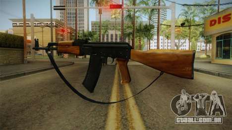 AK47 com alça para GTA San Andreas