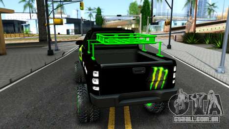 Chevrolet Silverado Monster Energy V2 para GTA San Andreas