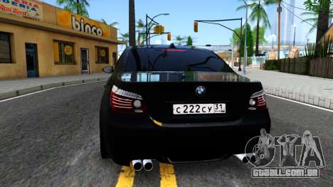 BMW M5 E60 para GTA San Andreas