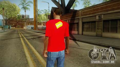 T-shirt com um Cervo para GTA San Andreas