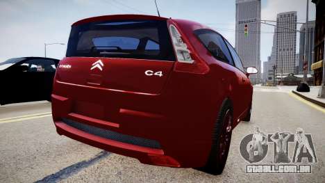 Citroen C4 Beta para GTA 4