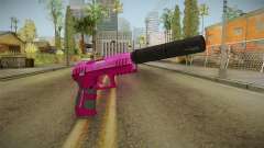 GTA 5 Combat Pistol Pink para GTA San Andreas