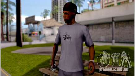 T-Shirt Stussy para GTA San Andreas