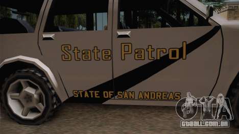 Dundreary Landstalker 1993 SA State Patrol para GTA San Andreas