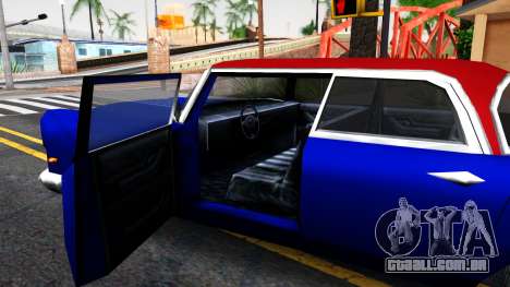 New car in style SA para GTA San Andreas